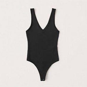 Soft A&F Seamless V-neck Bodysuit